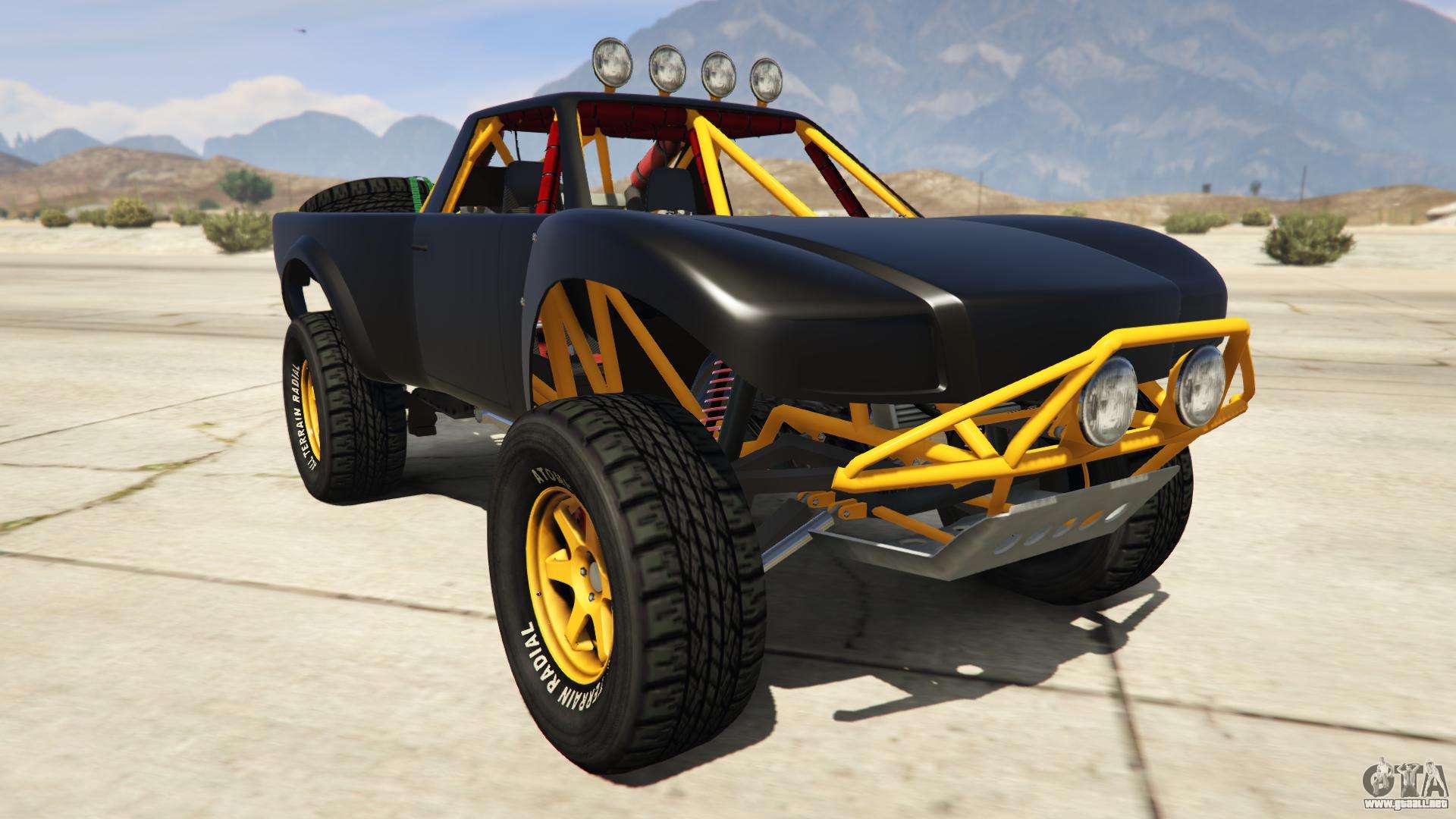 Vapid Trophy Truck de GTA 5 las capturas de pantalla, características