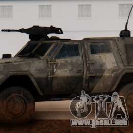 BAE Systems JLTV Extra Skin para GTA San Andreas left