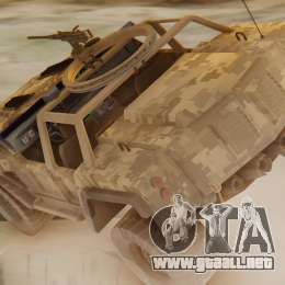 SOC-T from CoD Black Ops 2 para GTA San Andreas left