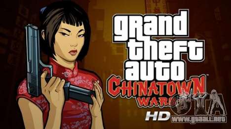 Comunicados de GTA para el iPad: Chinatown Wars