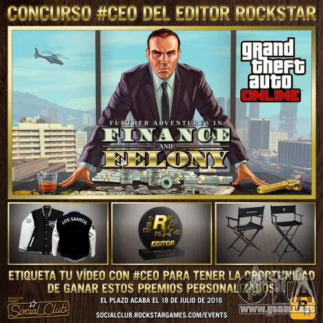#CEO de Rockstar Editor concurso