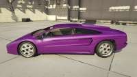 Pegassi Infernus Classic de GTA Online vista lateral