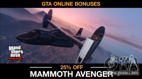 Mammoth Avenger con descuento en GTA Online