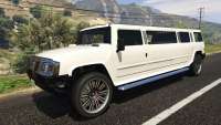 Mammoth Patriot Stretch GTA 5 de la vista frontal