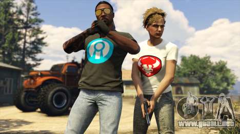 Camisetas de regalo en GTA Online