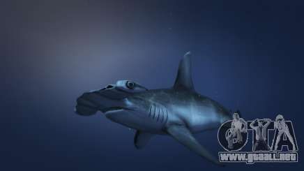 El tiburón martillo en el GTA 5