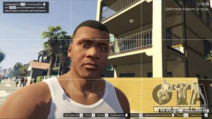 Tome un selfie en el GTA 5