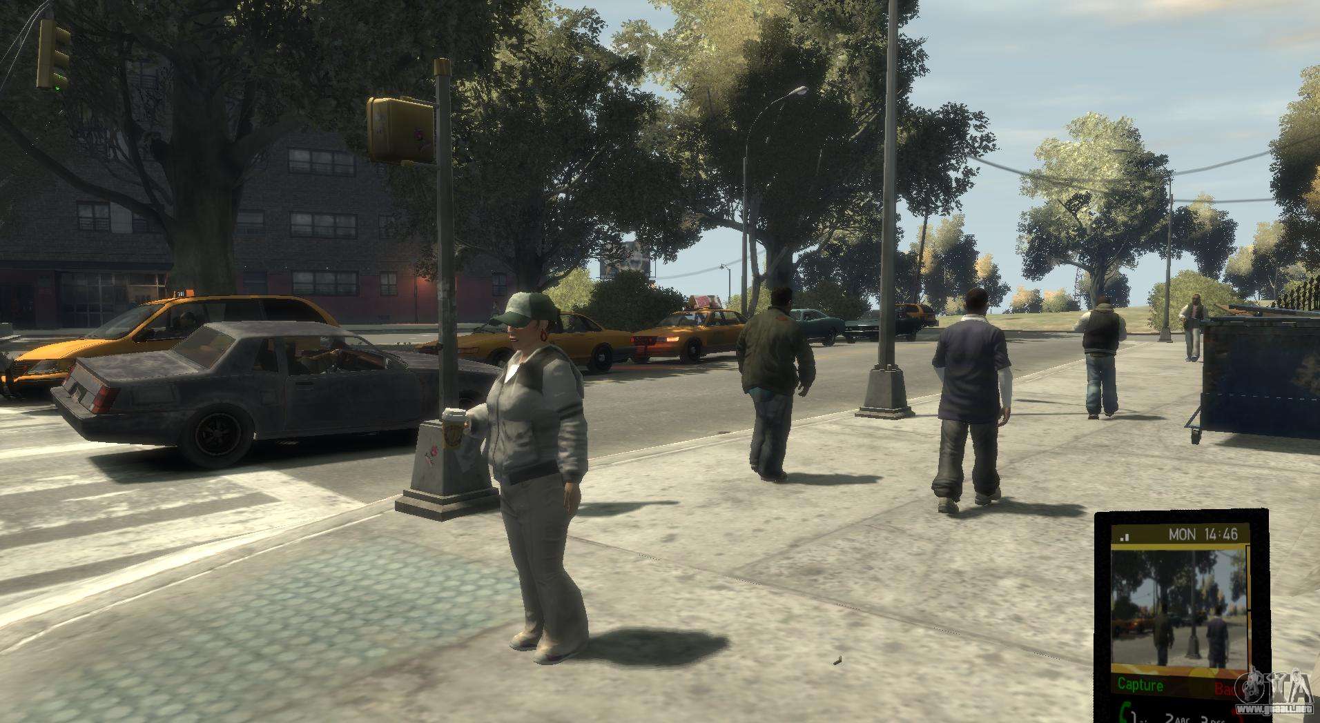 El teléfono móvil en GTA IV