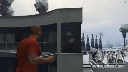 Pelea de bolas de nieve en GTA 5