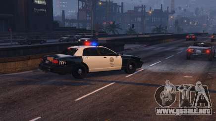 Tuning-Polizei-Auto en el GTA 5