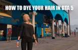 Teñir el cabello en GTA 5 online