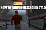 Escribe un mensaje en GTA 5 online