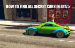 Maneras de encontrar en, GTA 5 secretos coches