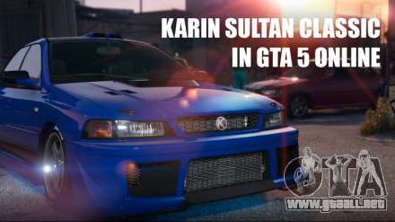 Karin Sultan Classic salió a la venta en GTA 5 Online