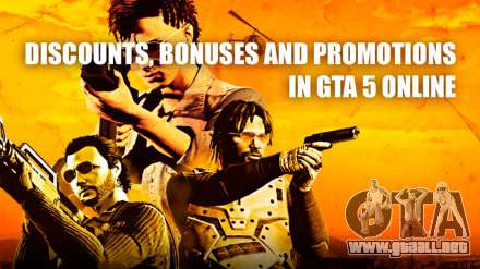 Descuentos, promociones, pasando en GTA 5 Online esta semana