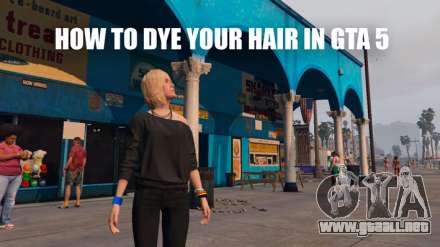 Cómo teñir tu cabello en GTA 5 online