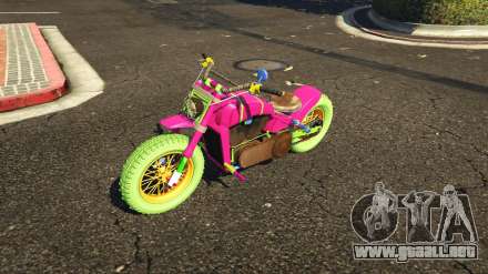 Western Nightmare Deathbike de GTA 5 - las capturas de pantalla, características y una descripción de la motocicleta