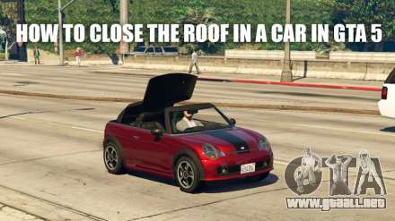 Cómo cerrar el techo en GTA 5