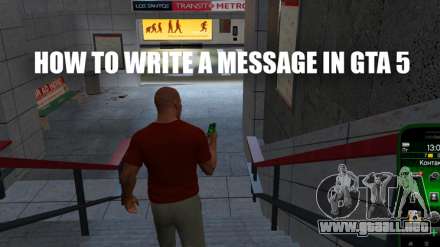 Cómo escribir un mensaje en GTA 5 online