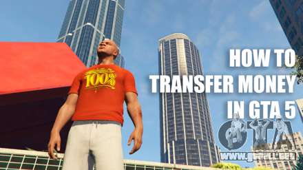 Cómo transferir dinero en GTA 5 online