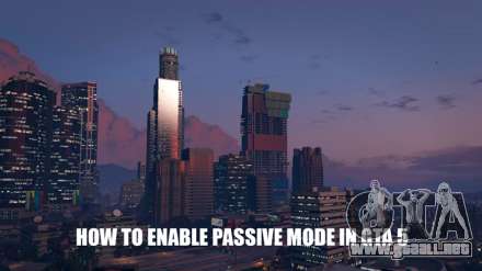 Cómo habilitar el modo pasivo en GTA 5