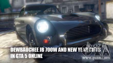 Qué regalos y un nuevo coche esperan a los jugadores en GTA 5 Online
