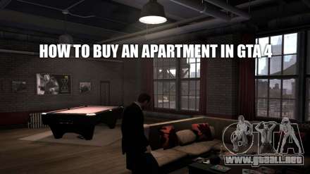 La compra de una casa en GTA 4: cómo hacerlo