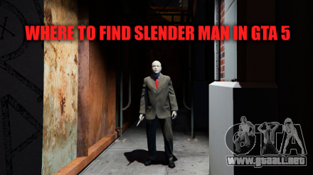Cómo encontrar a slenderman en el GTA 5