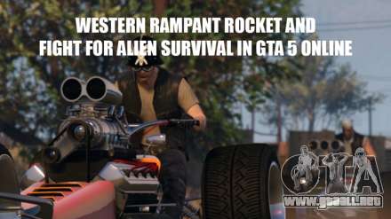 Occidental Rampante de Cohetes y de la atmósfera de Halloween en GTA 5 Online