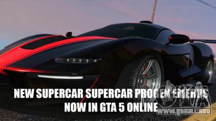 Supercar Progen Emerus ahora está disponible en GTA 5 Online