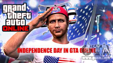 La celebración del día de la independencia en GTA 5 Online