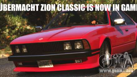 New Übermacht Zion Classic went on sale en GTA 5 Online