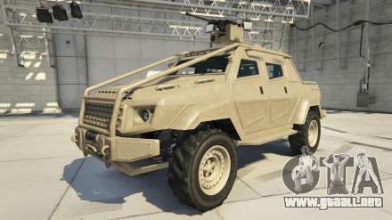 HVY Insurgent Pick-Up Custom de GTA 5 - características, descripción y capturas de pantalla