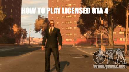 Licencia de GTA 4: cómo jugar