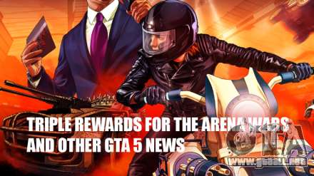 Premios y bonos para la Arena de las Guerras y otras noticias en GTA 5 Online esta semana