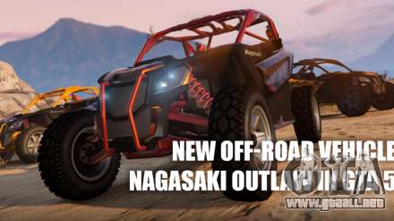 El nuevo SUV de Nagasaki Outlaw apareció en GTA 5 Online