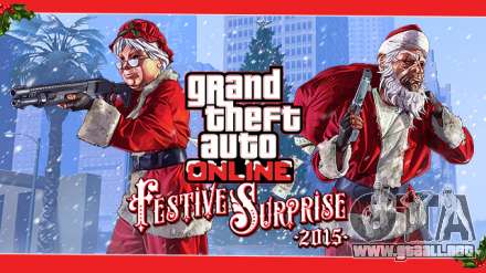 Celebrar el año Nuevo en GTA Online - Festivo sorpresa