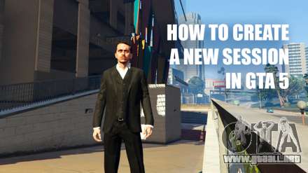 Crear una sesión en GTA 5 online