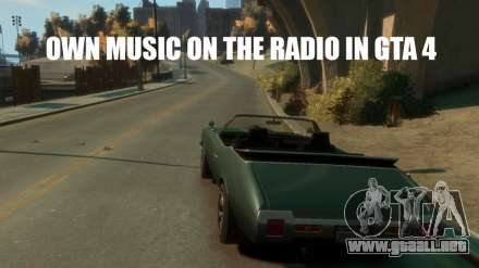 La música en la radio en GTA 4