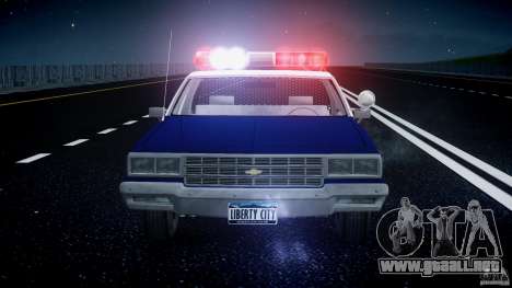 Chevrolet Impala Police 1983 para GTA 4