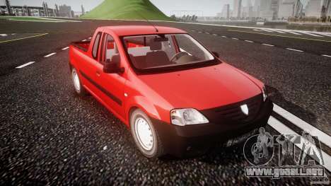 Dacia Logan Pick-up ELIA tuned para GTA 4