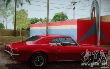 Pontiac Firebird 400 (2337) 1968 para GTA San Andreas