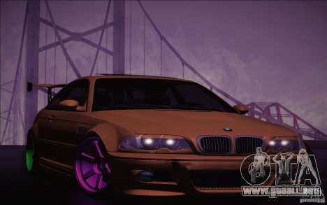BMW M3 E46 v1.0 para GTA San Andreas