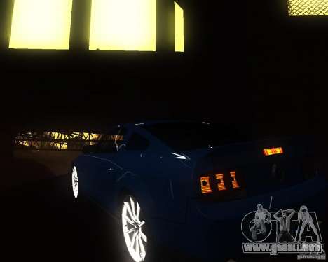 Shelby Mustang 2009 para GTA San Andreas