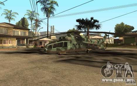 MI-24A para GTA San Andreas