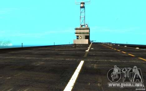 New Aircraft carrier para GTA San Andreas