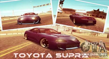 Toyota Supra para GTA San Andreas