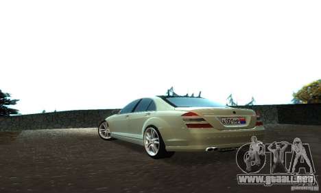 Mercedes-Benz S500 W221 Brabus para GTA San Andreas