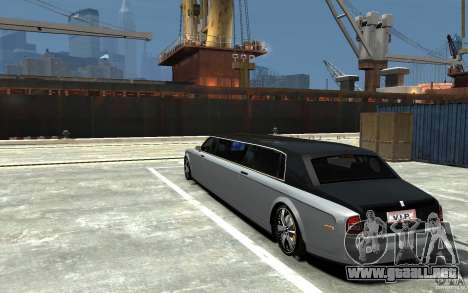 Rolls-Royce Phantom Sapphire Limousine v.1.2 para GTA 4