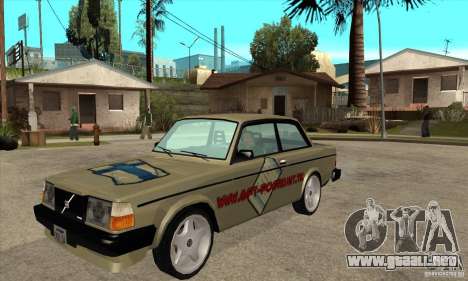 Volvo 240 Turbo para GTA San Andreas